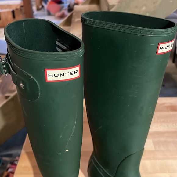 Hunter boots, dark green - Picture 2 of 2